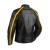 Segura Formula Leather Jacket  - Black/Yellow