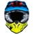 Just1 J39 MX Helmet Thruster - Fluo Yell-Red-Blue