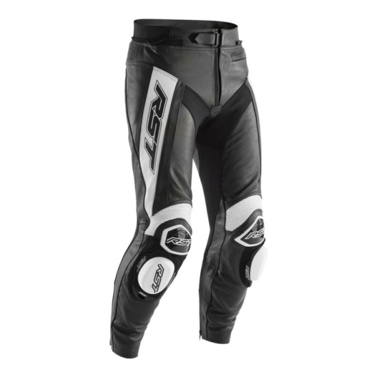 RST Tractech Evo R CE Leather Jeans - Black/White