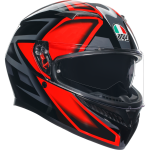 AGV K3 Compound - Black/Red/Silver