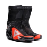 Dainese Axial 2 Boots - Black/Fluo Red